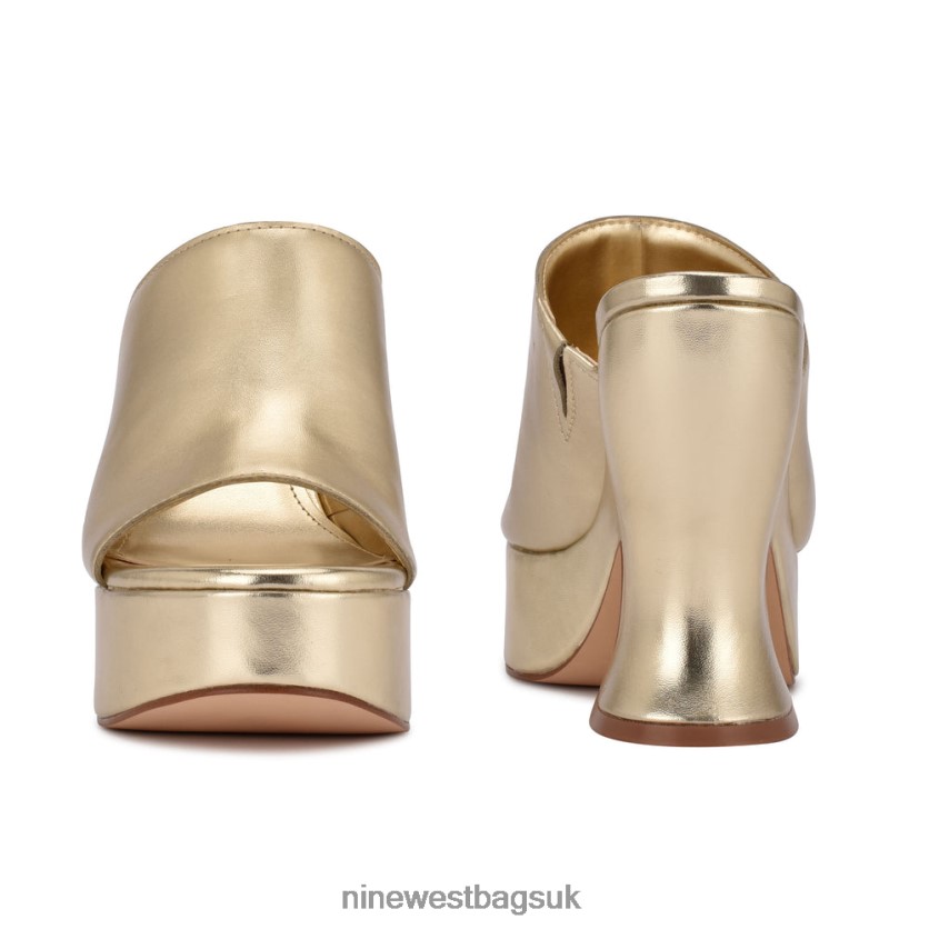 Nine West Flower Platform Slide Sandals RFX40B640 - Nine West Bags UK