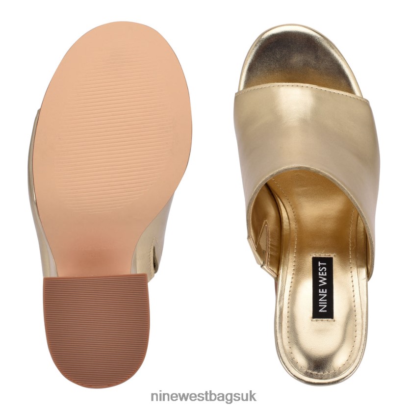 Nine West Flower Platform Slide Sandals RFX40B640 - Nine West Bags UK