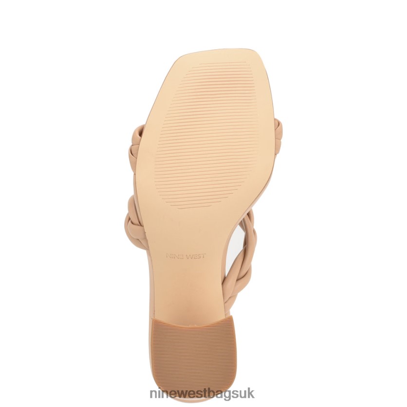 Nine West Garita Block Heel Sandals RFX40B225 - Nine West UK Warm Blush