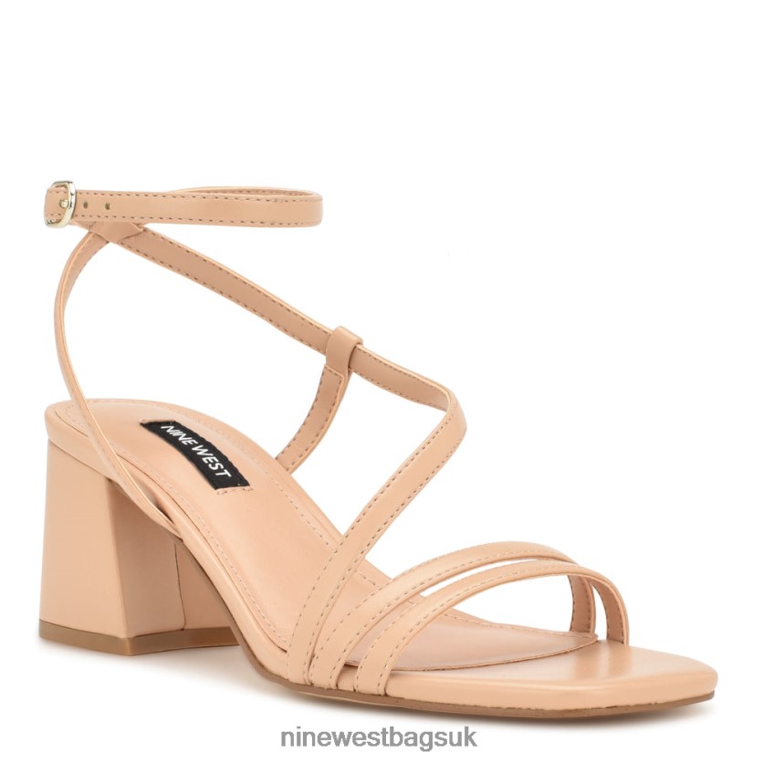 Nine West Georga Block Heel Sandals RFX40B190 - Nine West Sandals UK Warm Blush