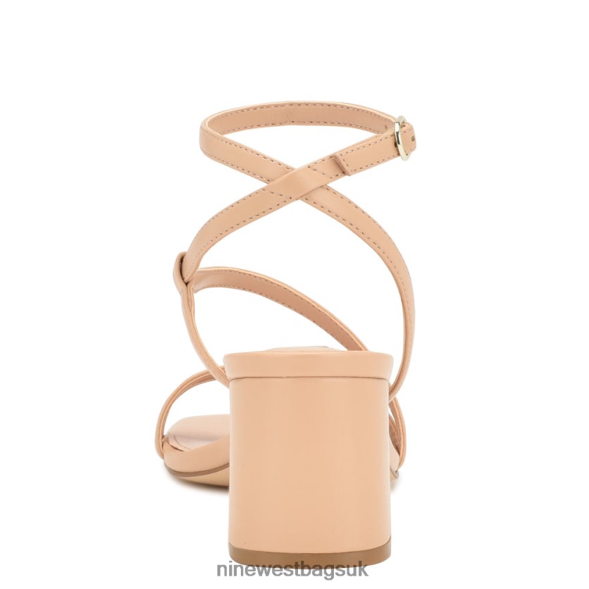 Nine West Georga Block Heel Sandals RFX40B190 - Nine West Sandals UK Warm Blush