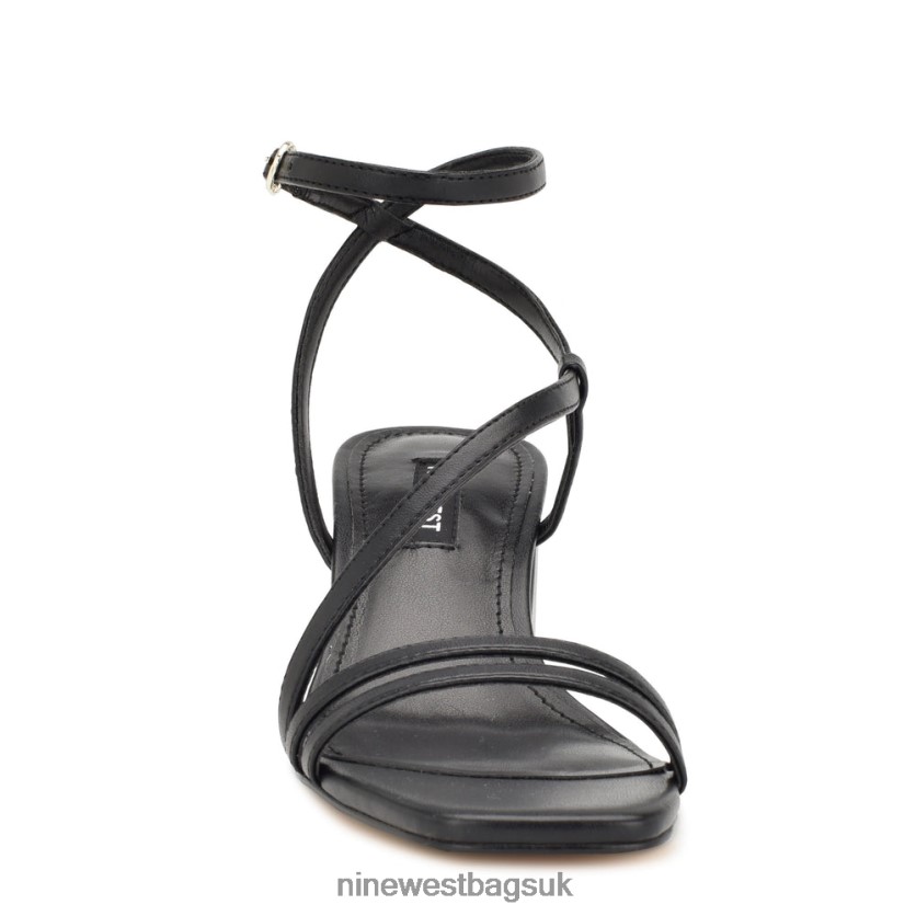 Nine West Georga Block Heel Sandals RFX40B193 - Nine West UK Black
