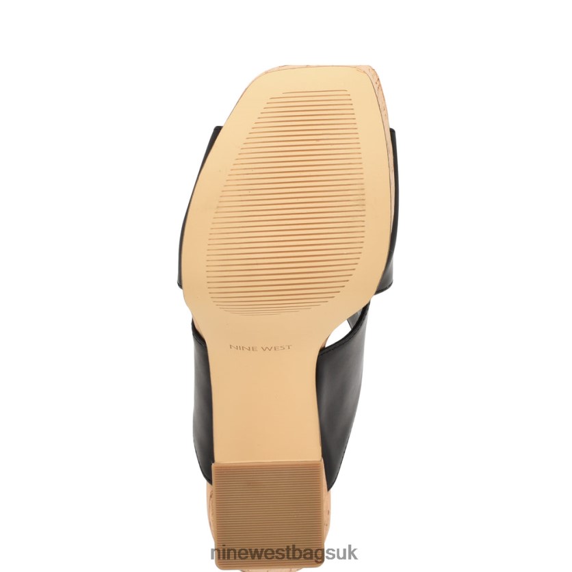 Nine West Girlz Platform Sandals RFX40B179 - Nine West UK Sale Black Natural