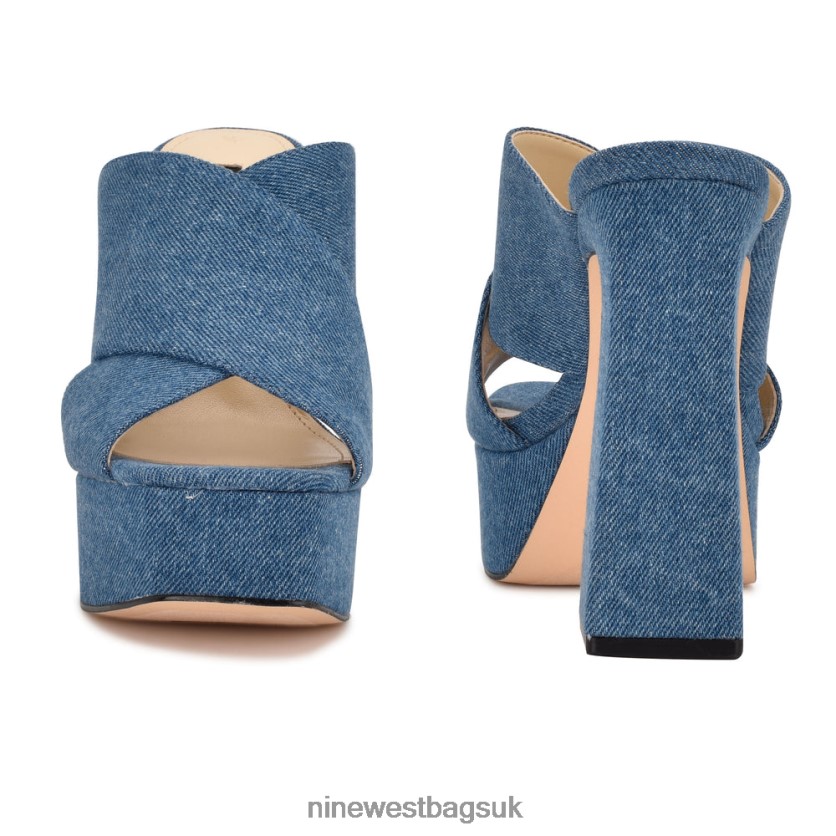 Nine West Girlz Platform Sandals RFX40B878 - Nine West Sandals UK