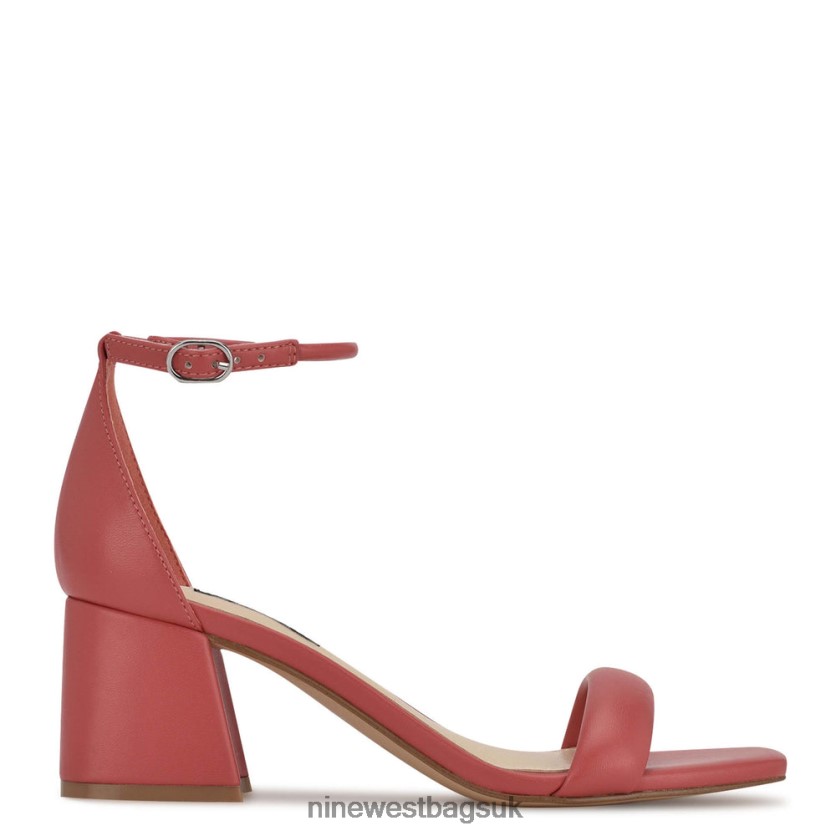 Nine West Gretal Ankle Strap Block Heel Sandals RFX40B1040 - Nine West Bags UK