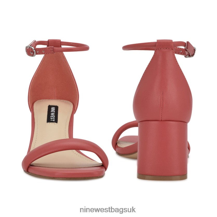 Nine West Gretal Ankle Strap Block Heel Sandals RFX40B1040 - Nine West Bags UK