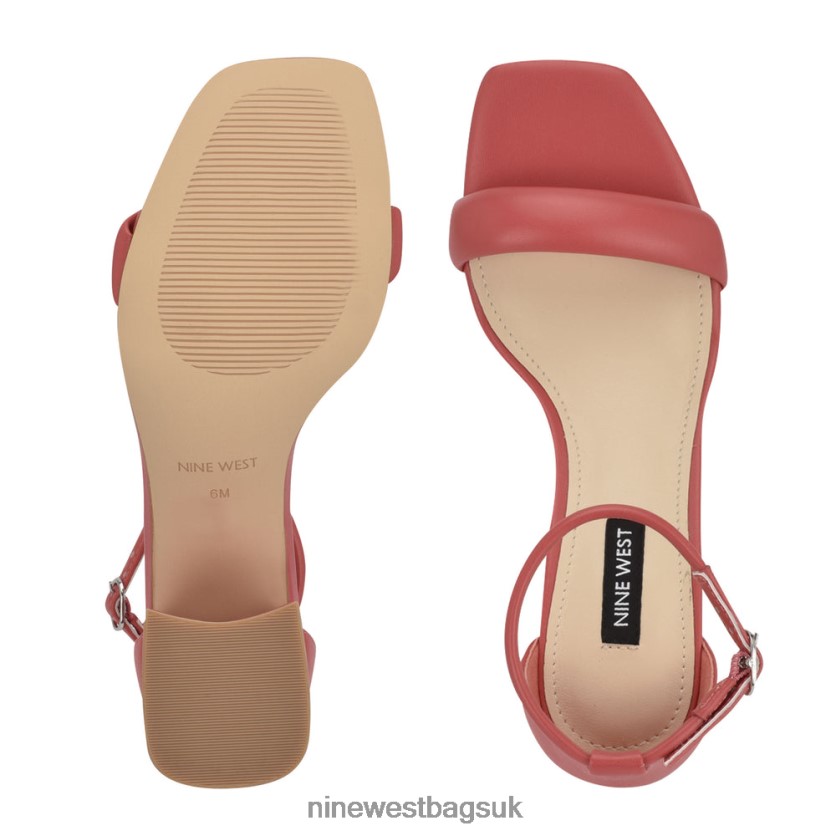 Nine West Gretal Ankle Strap Block Heel Sandals RFX40B1040 - Nine West Bags UK