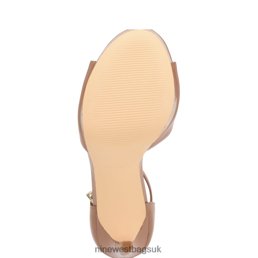 Nine West Grilo Ankle Strap Platform Sandals RFX40B188 - Nine West Bags UK Clay Patent