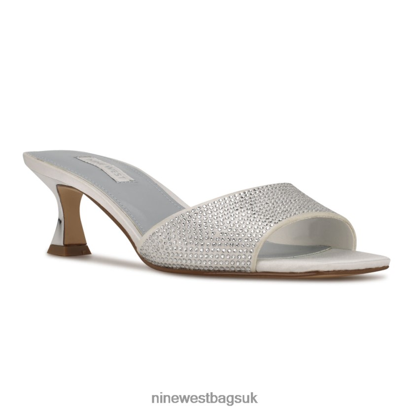 Nine West Indra Heeled Slide Sandals RFX40B635 - Nine West UK Sale