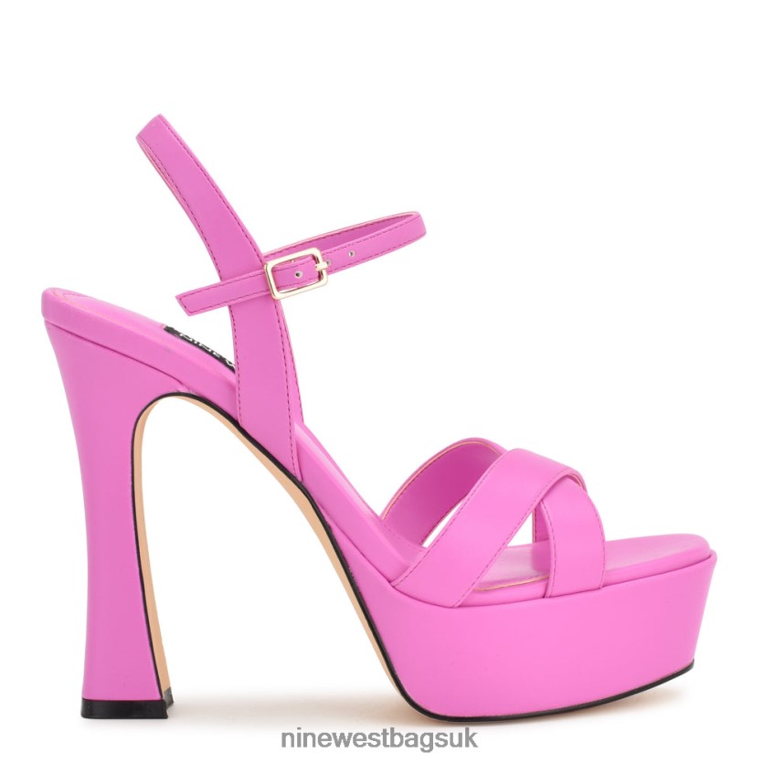 Nine West Iriv Platform Sandals RFX40B1724 - Nine West Bags UK Pink