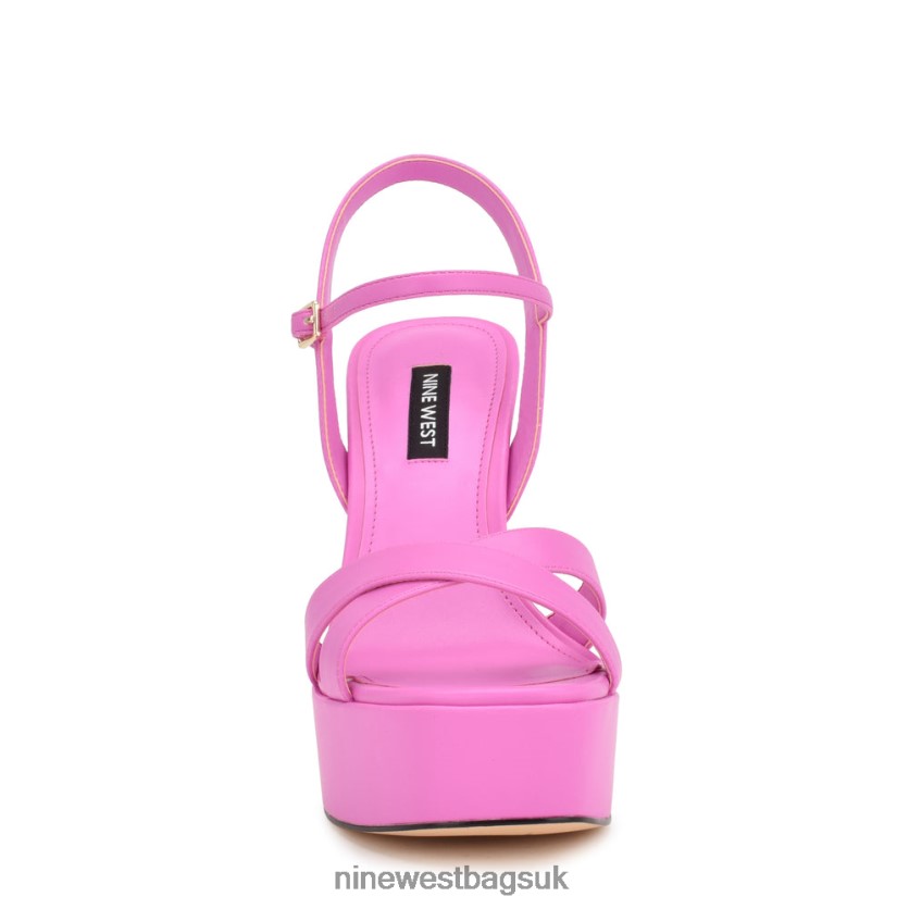 Nine West Iriv Platform Sandals RFX40B1724 - Nine West Bags UK Pink
