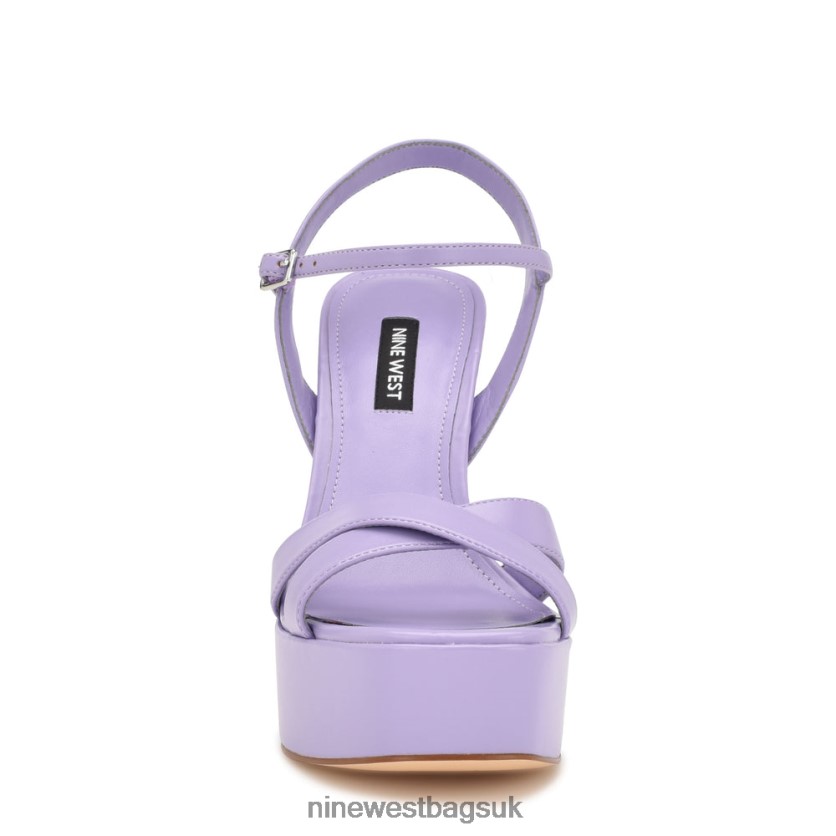 Nine West Iriv Platform Sandals RFX40B1726 - Nine West Sandals UK Light Purple