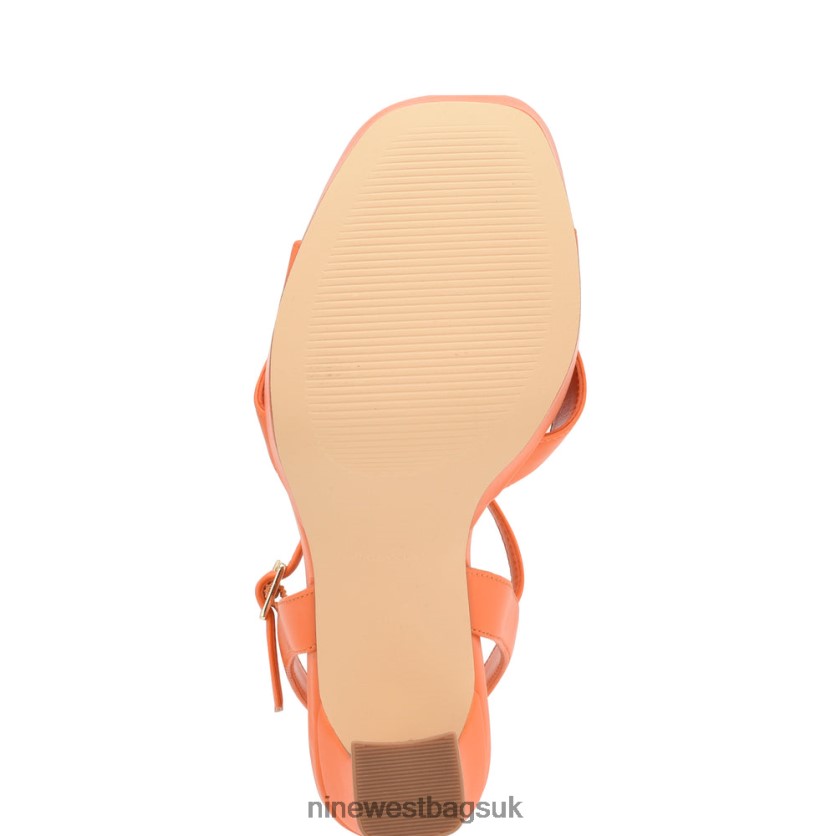 Nine West Iriv Platform Sandals RFX40B186 - Nine West Sandals UK Orange