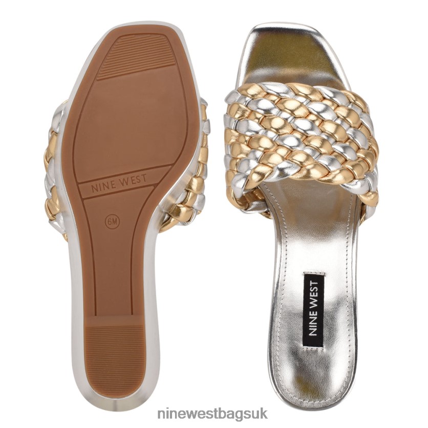 Nine West Kat Platform Slide Sandals RFX40B613 - Nine West UK