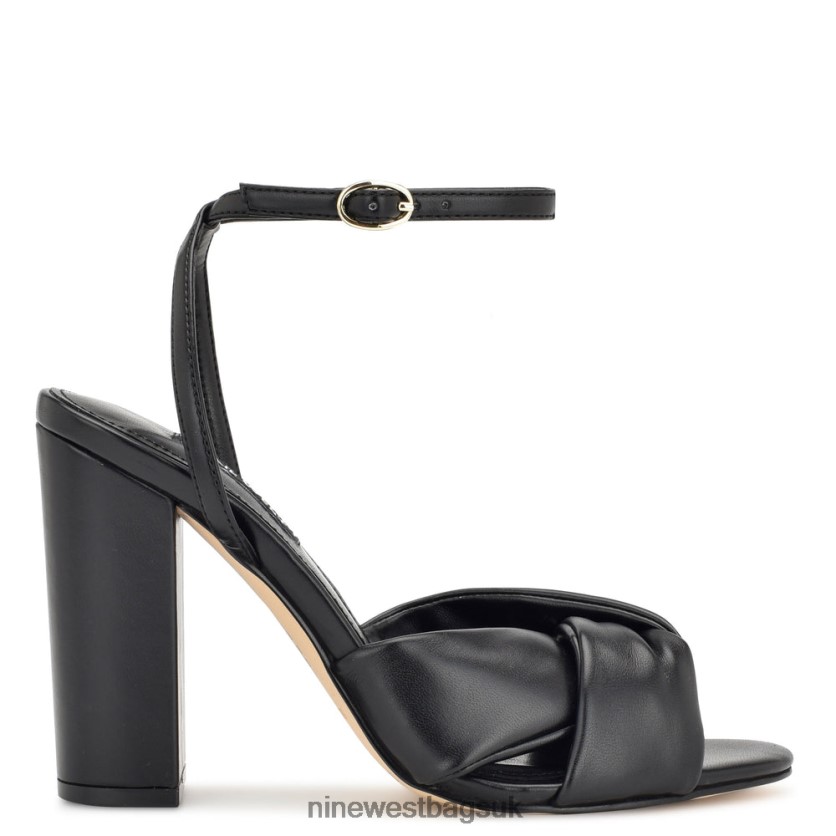 Nine West Larisa Heeled Sandals RFX40B1755 - Nine West UK Sale Black