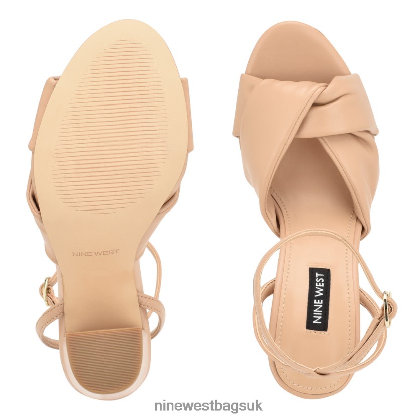 Nine West Larisa Heeled Sandals RFX40B293 - Nine West UK Warm Blush
