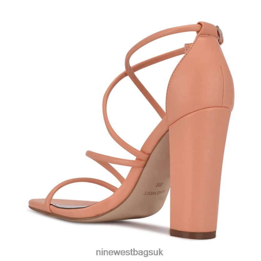 Nine West Maer Heeled Sandals RFX40B1045 - Nine West UK Creamsicle