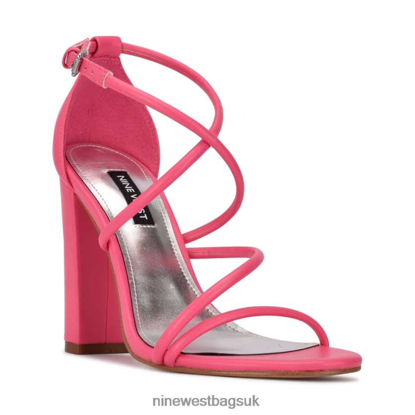 Nine West Maer Heeled Sandals RFX40B1051 - Nine West UK Sale Wow Pink