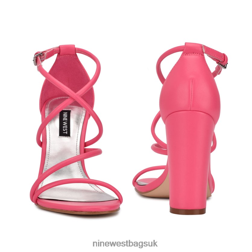 Nine West Maer Heeled Sandals RFX40B1051 - Nine West UK Sale Wow Pink