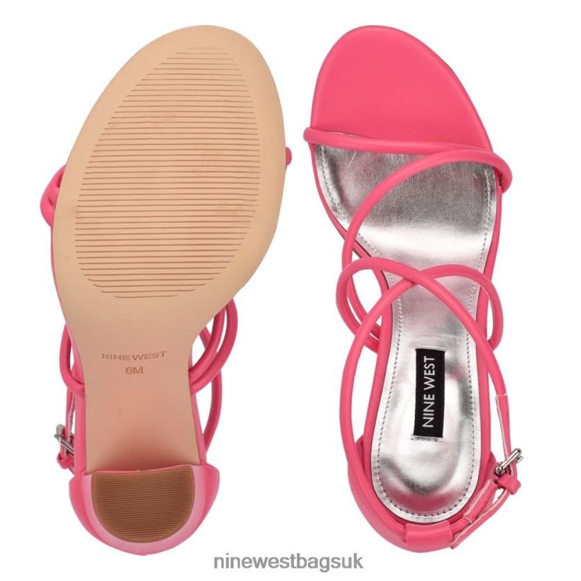 Nine West Maer Heeled Sandals RFX40B1051 - Nine West UK Sale Wow Pink
