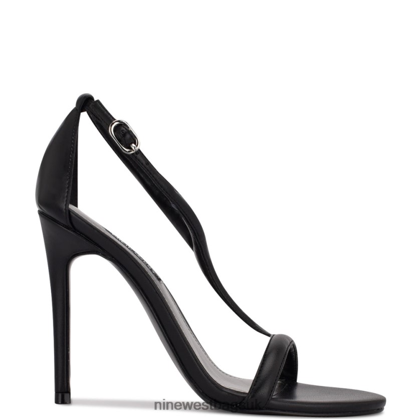 Nine West Melike Heeled Dress Sandals RFX40B483 - Nine West UK Sale Black