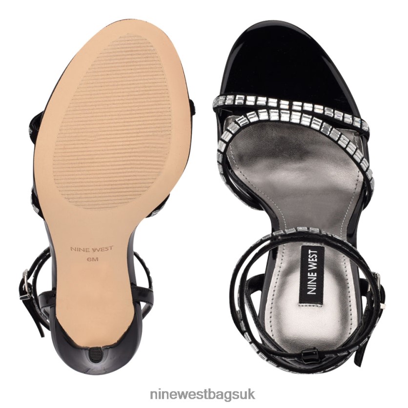 Nine West Mona Ankle Strap Sandals RFX40B556 - Nine West Bags UK