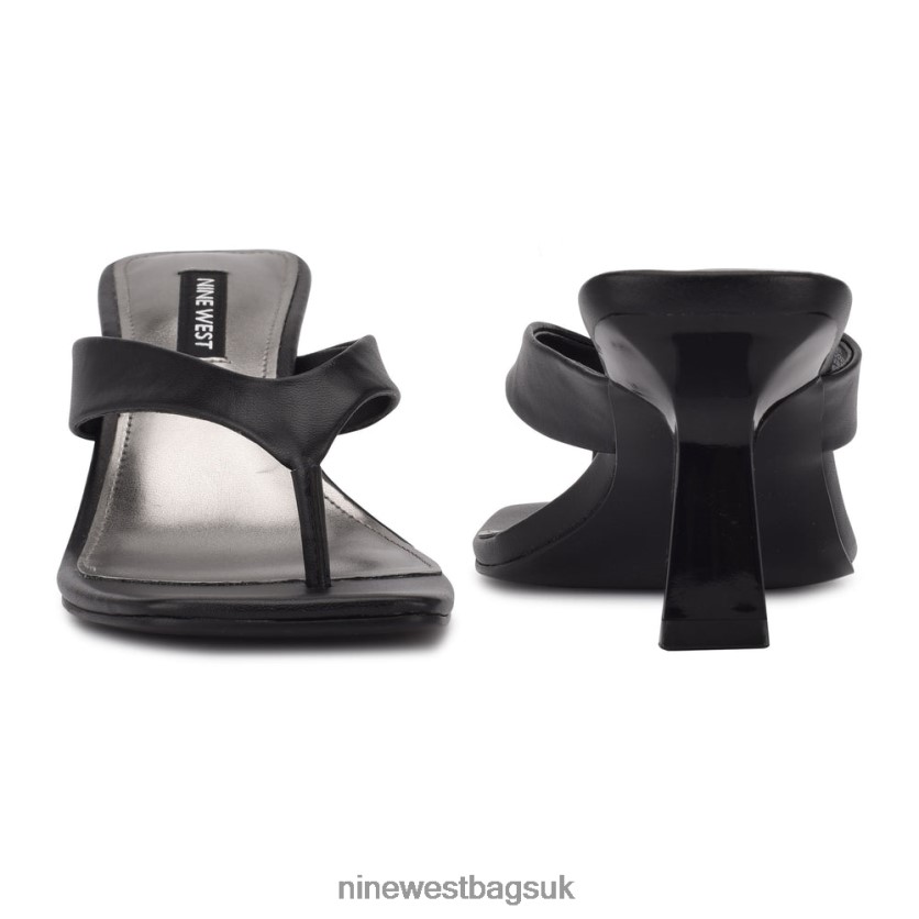 Nine West Nest Heeled Thong Sandals RFX40B610 - Nine West Sandals UK
