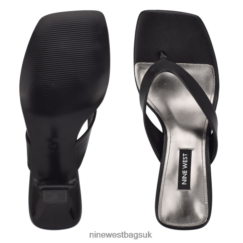 Nine West Nest Heeled Thong Sandals RFX40B610 - Nine West Sandals UK
