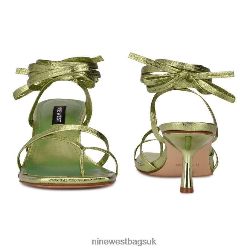 Nine West Pina Ankle Wrap Heeled Sandals RFX40B1947 - Nine West UK Sale