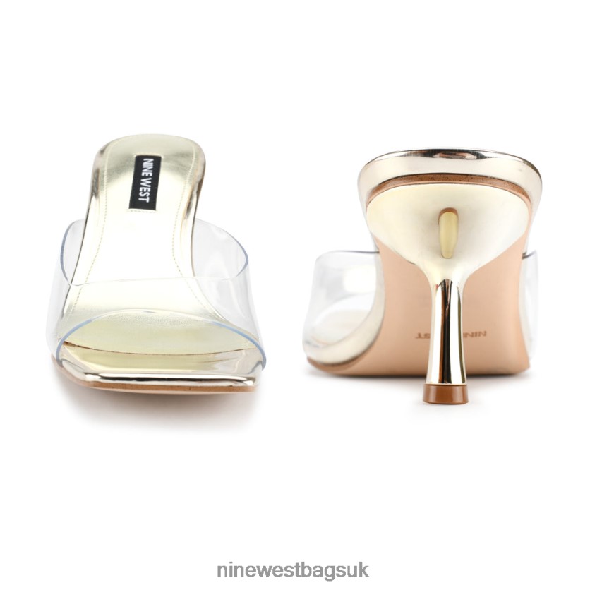 Nine West Raylen Heeled Slide Sandals RFX40B500 - Nine West Bags UK