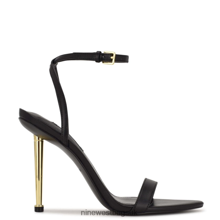 Nine West Reina Ankle Strap Sandals RFX40B1733 - Nine West UK Black