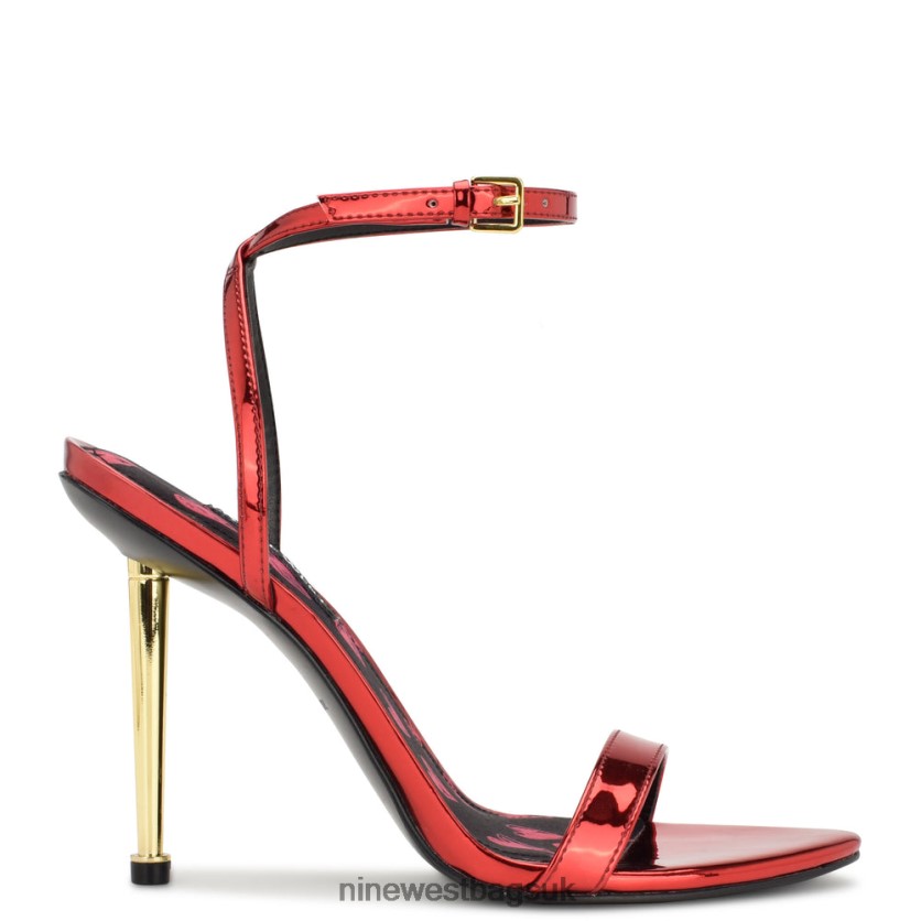 Red Mirror Metallic Hearts