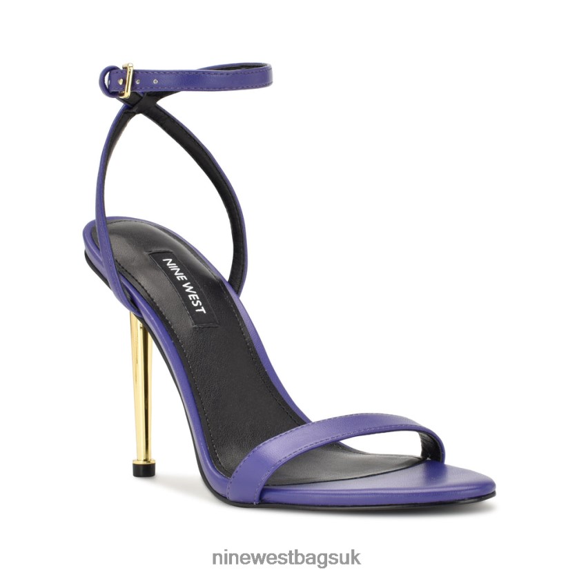 Nine West Reina Ankle Strap Sandals RFX40B1815 - Nine West UK Sale Medium Purple