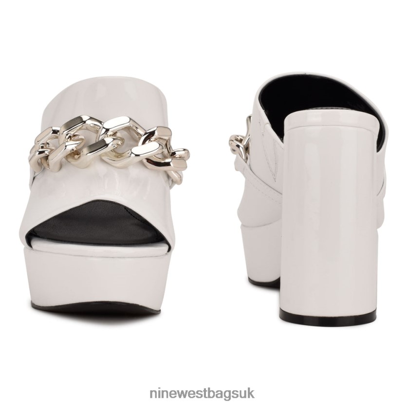 Nine West Relee Platform Slide Sandals RFX40B596 - Nine West Bags UK