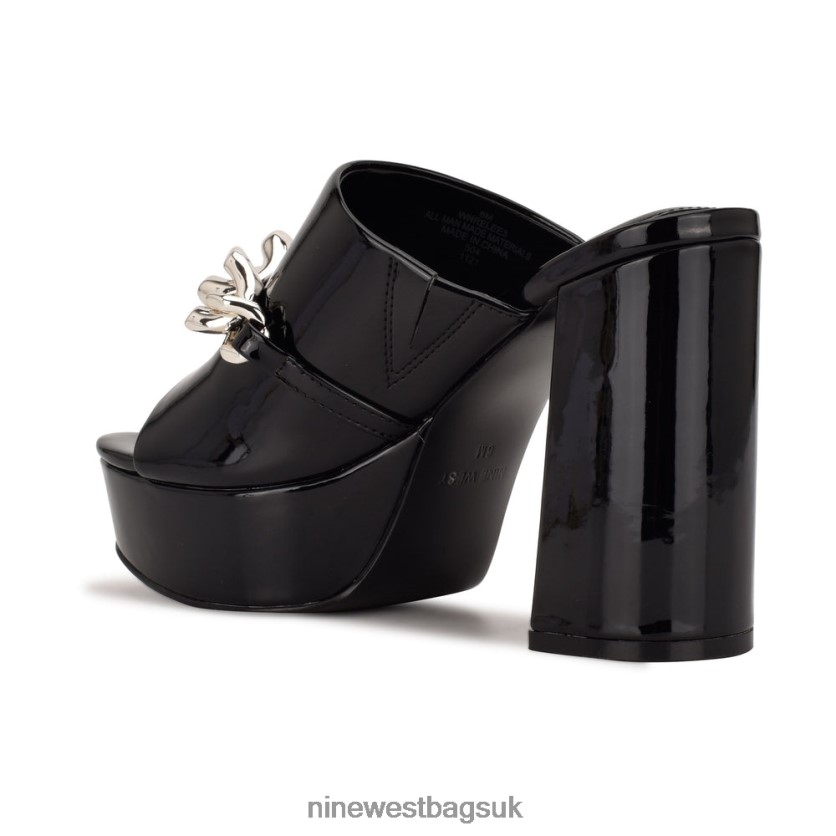 Nine West Relee Platform Slide Sandals RFX40B598 - Nine West Sandals UK