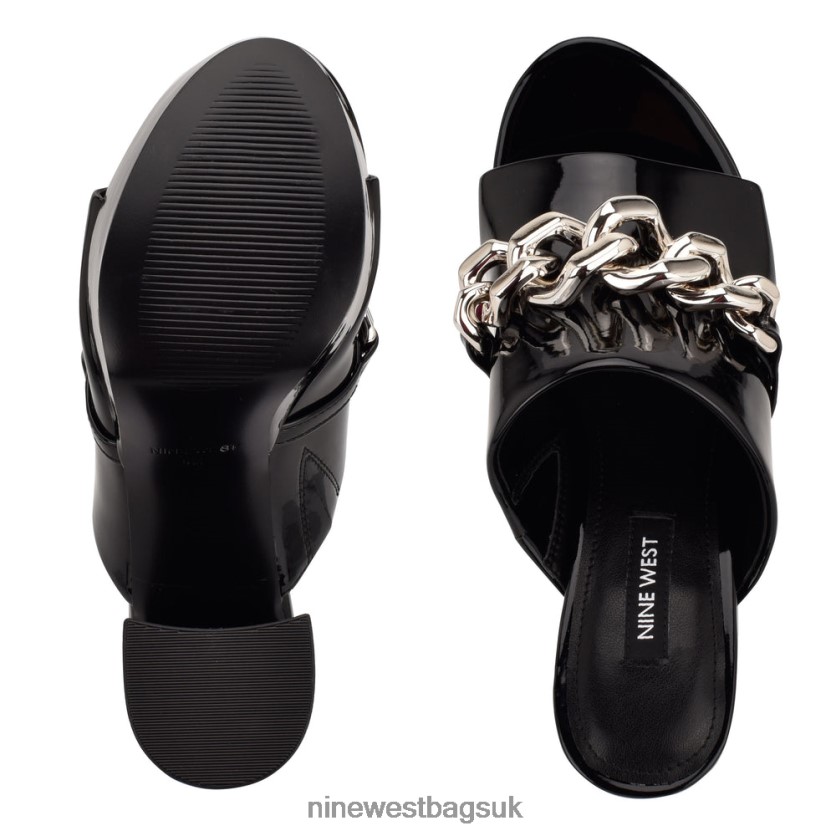Nine West Relee Platform Slide Sandals RFX40B598 - Nine West Sandals UK