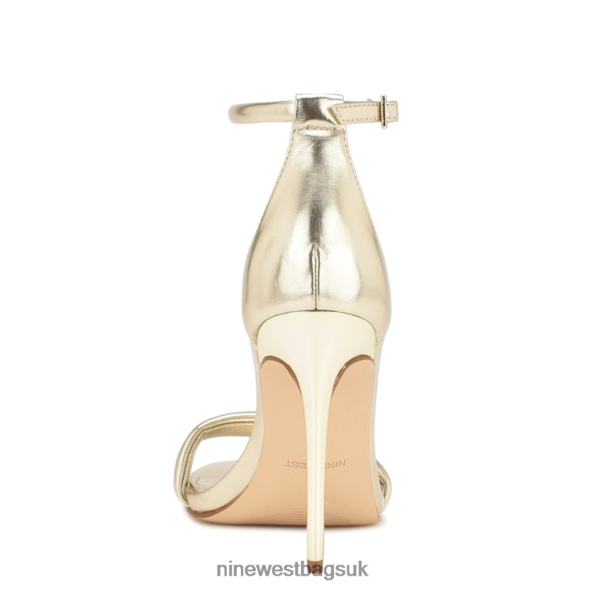 Nine West Teeya Ankle Strap Sandals RFX40B209 - Nine West UK Platino