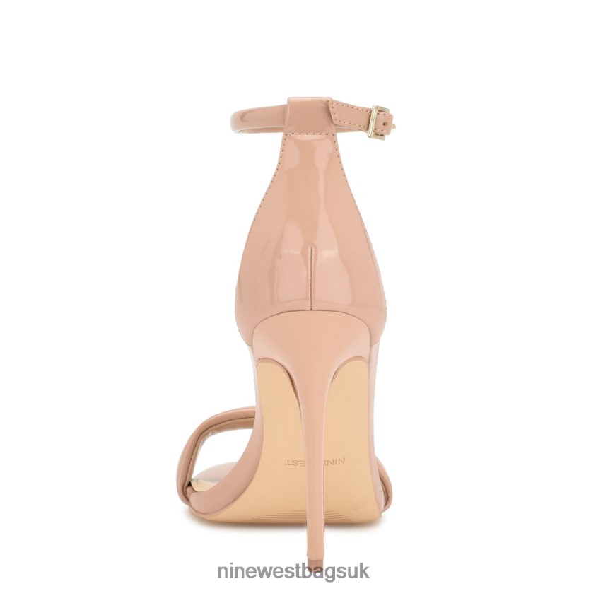 Nine West Teeya Ankle Strap Sandals RFX40B212 - Nine West Bags UK Barely Nude Patent