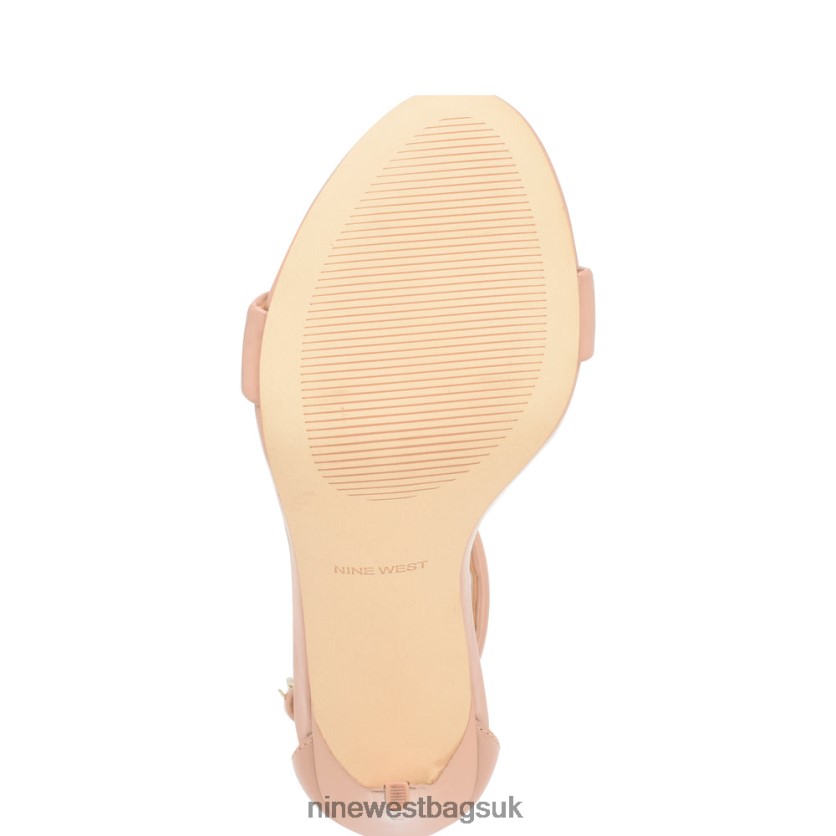 Nine West Teeya Ankle Strap Sandals RFX40B212 - Nine West Bags UK Barely Nude Patent