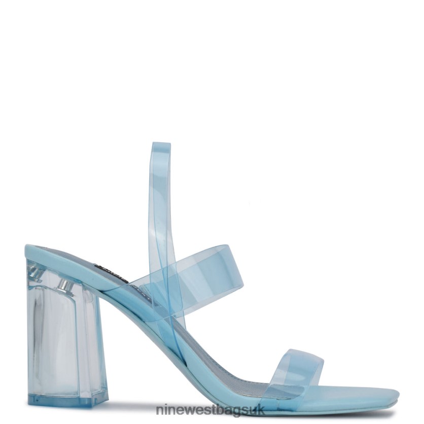 Nine West Tenia Heeled Sandals RFX40B546 - Nine West Sandals UK Blue