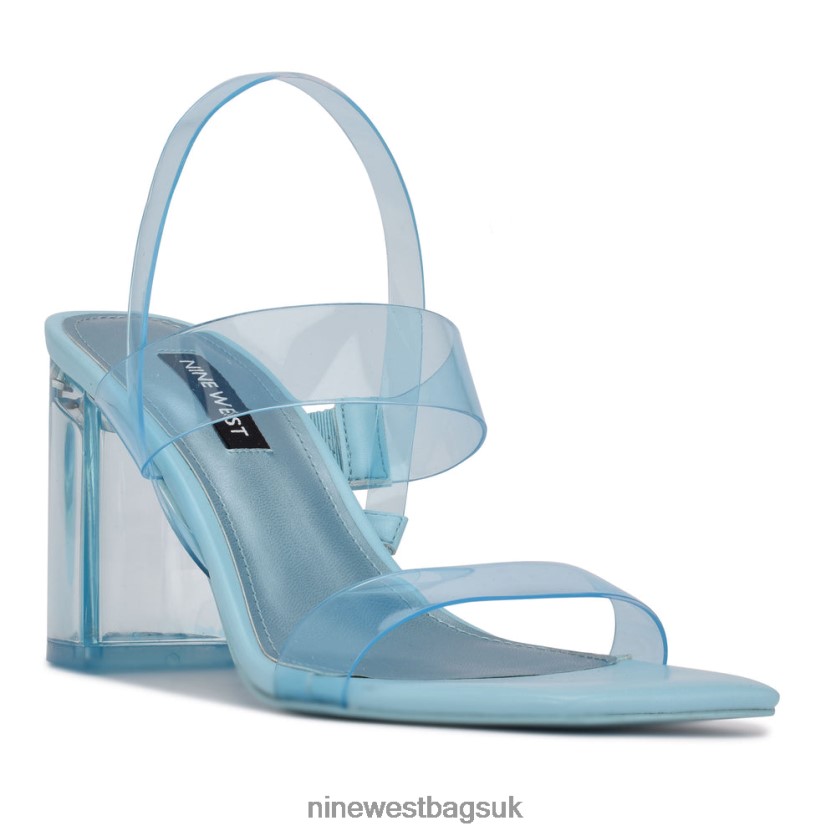 Nine West Tenia Heeled Sandals RFX40B546 - Nine West Sandals UK Blue