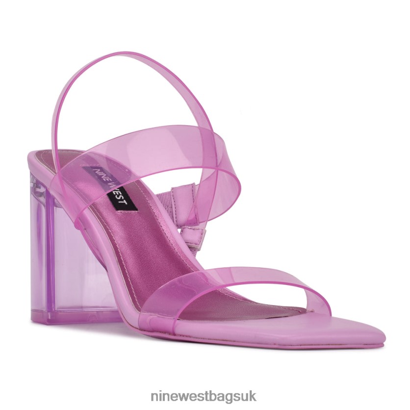 Nine West Tenia Heeled Sandals RFX40B548 - Nine West Bags UK Pink