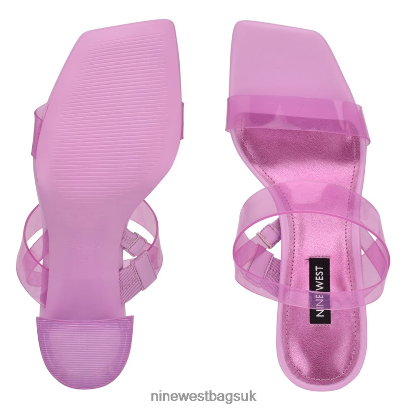 Nine West Tenia Heeled Sandals RFX40B548 - Nine West Bags UK Pink