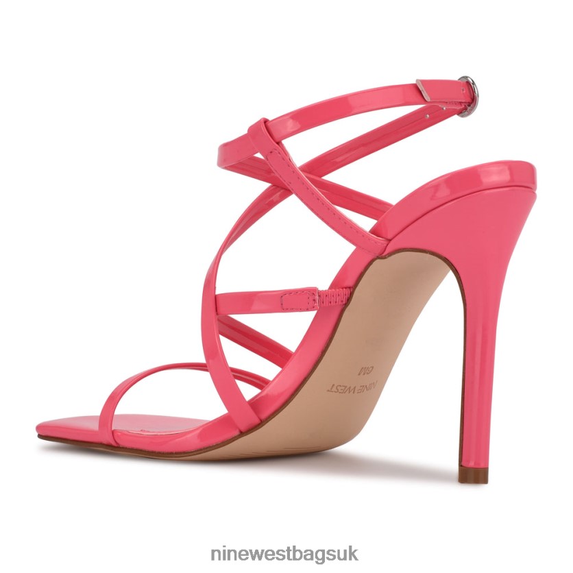 Nine West Tilas Heeled Sandals RFX40B1957 - Nine West UK Miami Pink