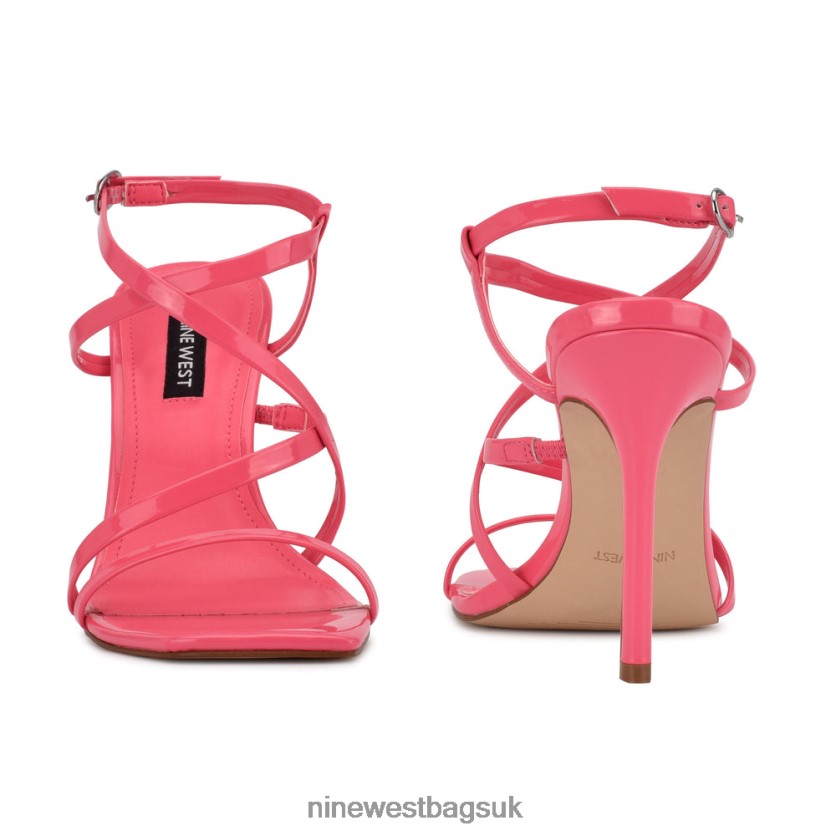 Nine West Tilas Heeled Sandals RFX40B552 - Nine West Bags UK Miami Pink