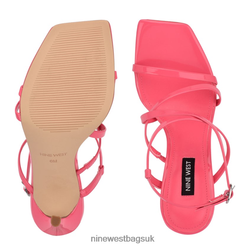 Nine West Tilas Heeled Sandals RFX40B552 - Nine West Bags UK Miami Pink