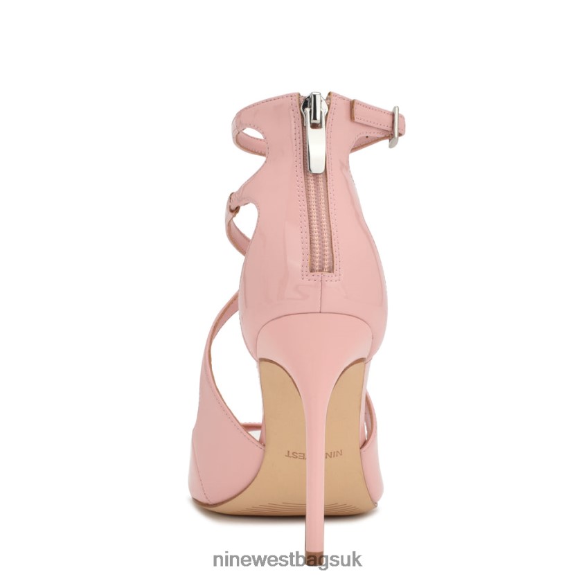 Nine West Tulah Ankle Strap Sandals RFX40B169 - Nine West UK Light Pink