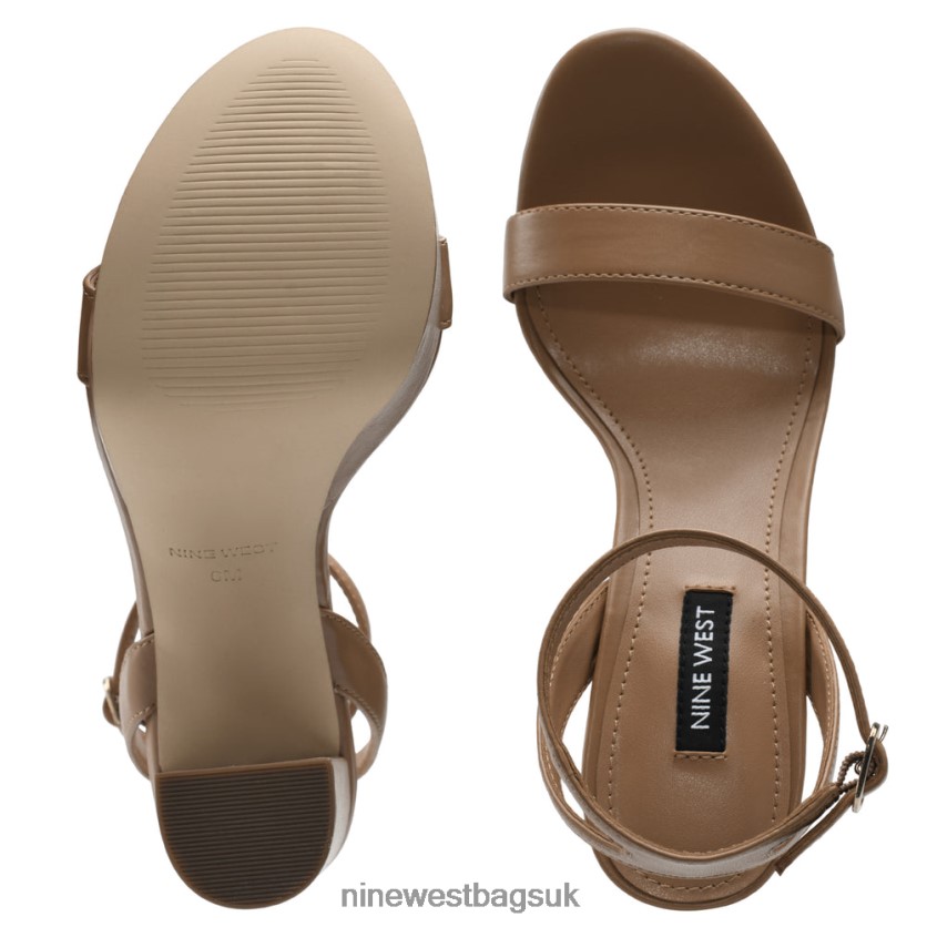 Nine West Uknow Platform Dress Sandals RFX40B470 - Nine West Sandals UK Light Tan