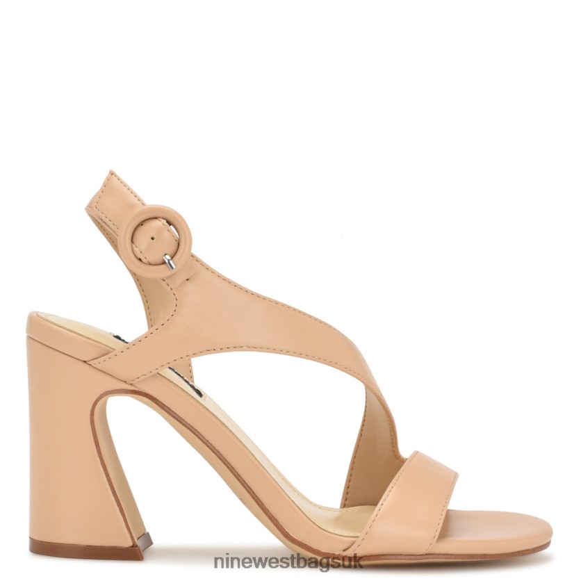 Nine West Ushila Heeled Sandals RFX40B315 - Nine West UK Sale Warm Blush