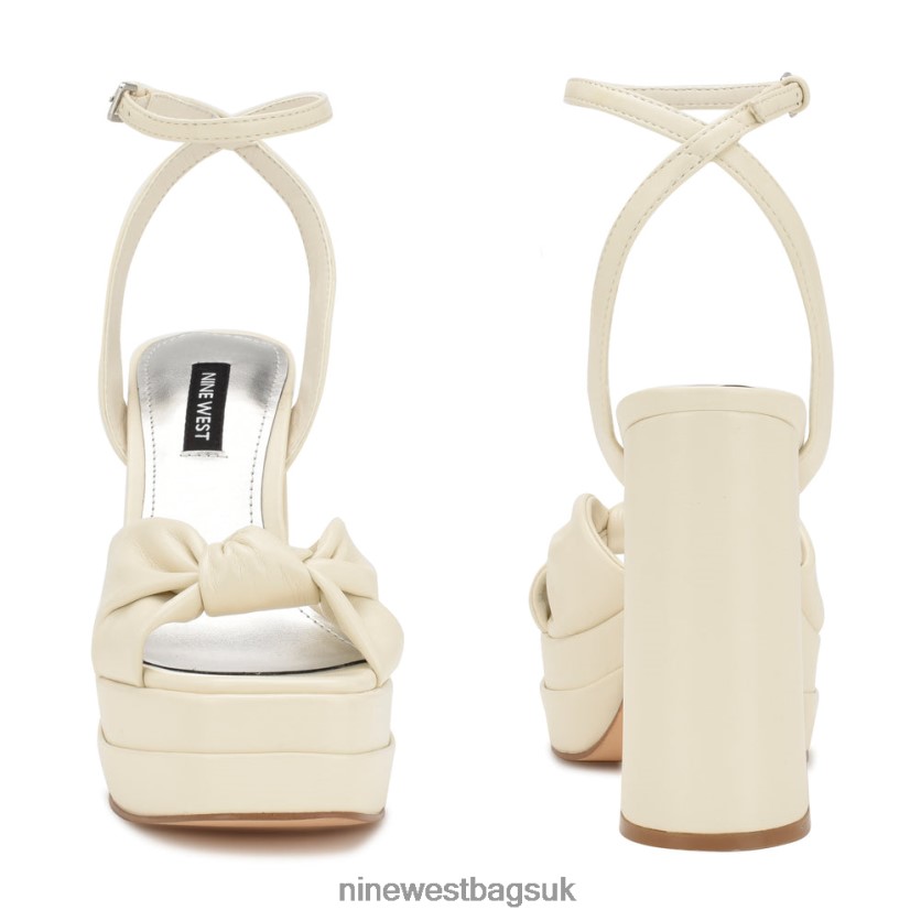 Nine West Vivid Platform Sandals RFX40B1773 - Nine West UK Chic Cream